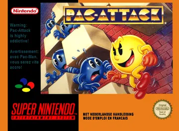 Pac-Attack (Europe) box cover front